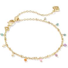 Agate Jewelry Kendra Scott Delicate Chain Bracelet - Gold/Multicolor