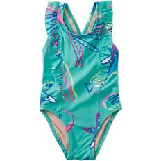 Swimwear Children's Clothing Tea Collection One-Piece Ruffle Swimsuit