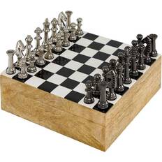 DecMode Multi Wood Traditional Chess Game Set