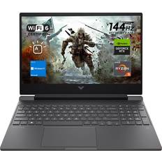 4 GB Laptops HP Victus 15 Gaming Laptop, 15.6" FHD 144Hz Display, AMD Ryzen 5 7535HS, 16GB DDR5 RAM, 1TB PCIe M.2 SSD, NVIDIA GeForce RTX 2050, HDMI, Webcam, Backlit Keyboard, Wi-Fi 6, Windows 11 Home