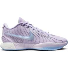 Nike Women Basketball Shoes Nike LeBron XXI - Barely Grape/Lilac Bloom/Summit White/Light Armory Blue