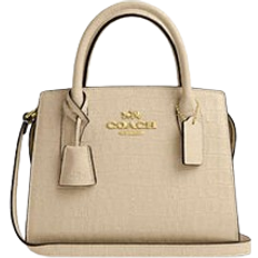 Coach Andrea Carryall Bag - Gold/Ivory