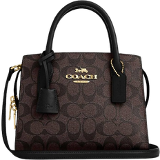 Coach Andrea Carryall Bag In Signature Canvas - Pvc/Gold/Brown Black