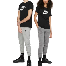 Atmungsaktiv Oberteile Nike Sportswear Essential T-shirt - Black/White