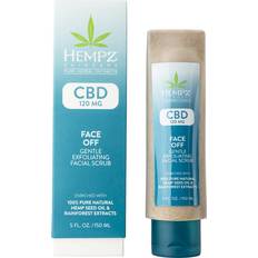 Hempz CBD Face Off Gentle Exfoliating Scrub 5.1fl oz