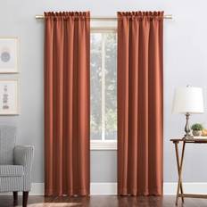 Brown Curtains & Accessories Sun Zero Easton40x63"