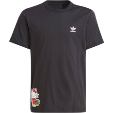 Adidas T-shirts Children's Clothing adidas Originals x Hello Kitty SST Tee - Black (II0858)