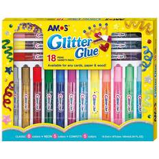 Amos Glitterlim Variety Pack 18 Pens