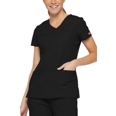 L Work Jackets Dickies Women's EDS Signature V-Neck Scrub Top