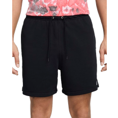 Nike Men's Club French Terry Flow Shorts - Black/White