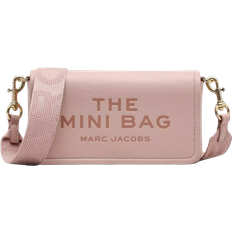 Credit Card Slots Bags Marc Jacobs The Leather Mini Bag - Rose