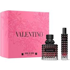 Damen Geschenkboxen Valentino Donna Born In Roma Intense Gift Set EdP 50ml + EdP 15ml