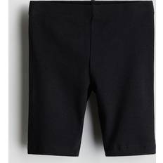 H&M Ribbed Cycling Shorts - Black (1228894002)