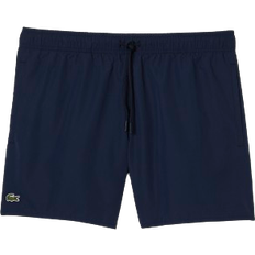 Badeshorts - Herren Badehosen Lacoste Lightweight Swim Shorts - Navy Blue/Green