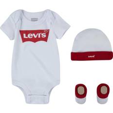 Sonstige Sets Levi's Baby Batwing Onesie Set 3pcs - White (864410012)
