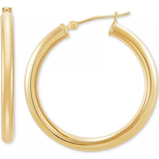 Macy's Gold Earrings Macy's Round Hoops - Gold