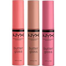 NYX Professional Makeup Butter Gloss 3-pack