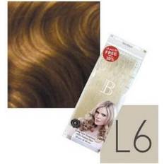 Echthaar Extensions & Perücken Balmain Prebonded Fill-in Extensions Human Hair L6 Dark Natural 40cm 50-pack