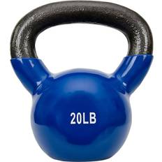 Sunny Health & Fitness Weights Sunny Health & Fitness Vinyl-Coated Kettle Bell 20lb