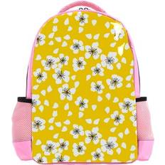 Ownta Premium Twill Backpack - White Flower