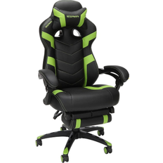 RESPAWN 110 Pro Gaming Chair Gaming Chair with Footrest, Ergonomic Computer Desk Chair Green