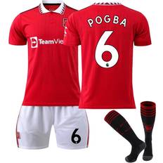 Fotballsett New Manchester United Soccer Shirt POGBA 6 2022/23