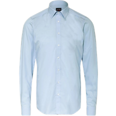 Olymp Level Five Body Fit Business Shirt - Light Blue