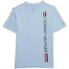 Tommy Hilfiger Children's Clothing Tommy Hilfiger Big Kid's Signature Bar Short Sleeve Tee - Chambray Blue