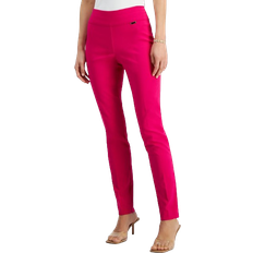 I.N.C. International Concepts Women's Tummy-Control Mid-Rise Skinny Pants - Pink Dragonfruit
