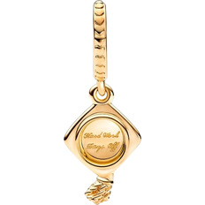 Metall Charms & Anheng Pandora Graduation Cap Dangle Charm - Gold