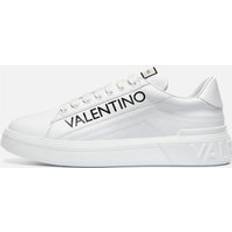 Valentino Shoes Valentino Men's Rey Leather Low Top Trainers White/Black