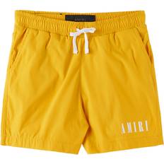 Polyester Swim Shorts Children's Clothing Amiri Kid's Drawstring Swim Shorts - Yellow