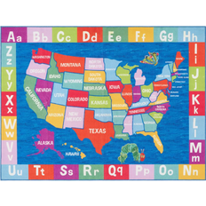 Rugs Home Dynamix Eric Carle USA Map Area 35x51"