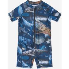 Anzüge Molo Boys Blue Shark Sun Suit Upf50