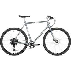 Gravel Bikes Road Bikes All City Bicycles Space Horse Microshift Gravel Bike 650b - Grey/Silver Men's Bike