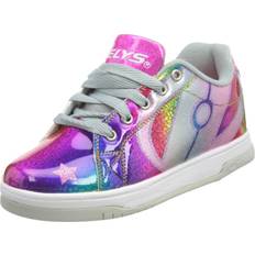 Heelys Sneakers Children's Shoes Heelys Split Girls Shoes Color: Rainbow/Silver/Hot Pink