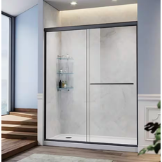 Sliding glass shower doors Elegant (WPT-020-6072CO) 60x72"