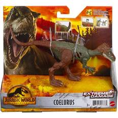 Mattel Jurassic World Dominion Extreme Damage Coelurus Dinosaur
