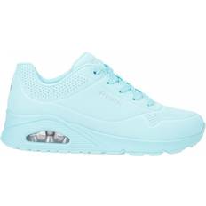 Blau - Damen Schuhe Skechers UNO Stand On Air W - Light Blue