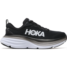 Hoka Black - Women Running Shoes Hoka Bondi 8 W - Black/White