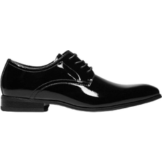 Men Low Shoes Florsheim Tux Plain Toe - Black Patent