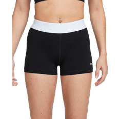 Nike Women's Pro Shorts 3" - Black/Blue Tint/White