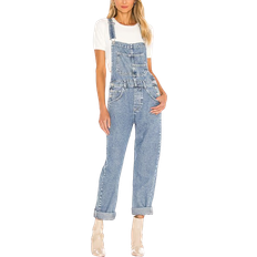 S Jumpsuits & Overalls Free People We The Free Ziggy Denim Overalls - Powder Blue