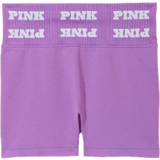 Pink Soft Seamless 3" Shorts - Glazed Violet Logo