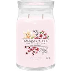 Yankee Candle Kerzenhalter, Kerzen & Duft Yankee Candle Pink Cherry & Vanilla Duftkerzen 567g