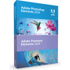 Adobe Kontorprogram Adobe Photoshop & Premiere Elements 2024 Win/Mac