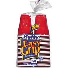 Plates, Cups & Cutlery Hefty Paper Cups Easy Grip Red 12-pack