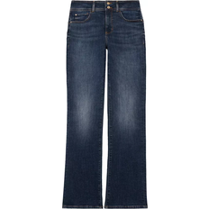 Guess Eco Shape Up High Rise Straight Jeans - Blue