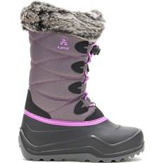Winter Boots Winter Shoes Children's Shoes Kamik Kid's Snow Gypsy 4 Waterproof Winter Boot - Charcoal/Orchid