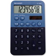 Batteridreven Kalkulatorer Sharp EL-760R